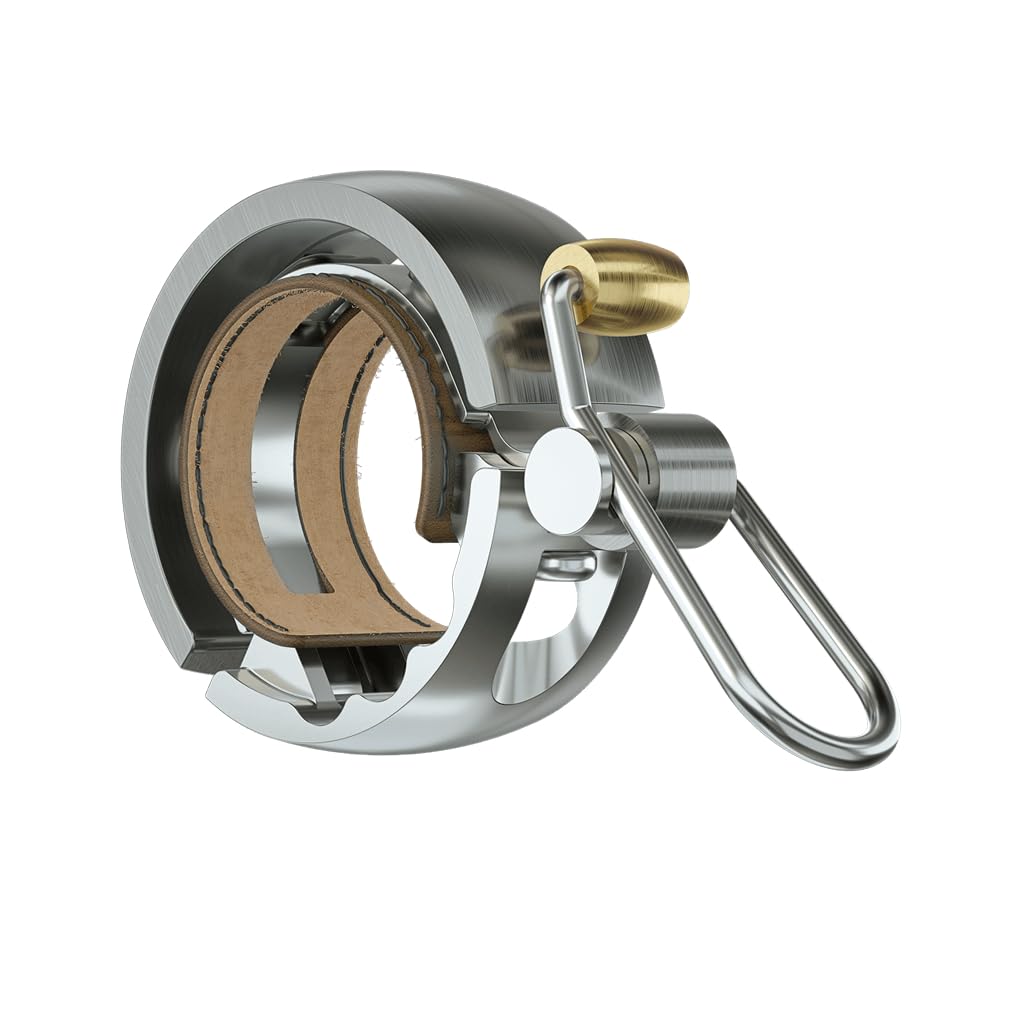 Knog 12127 Oi Luxe Bicycle Bell Unisex Silver Size S