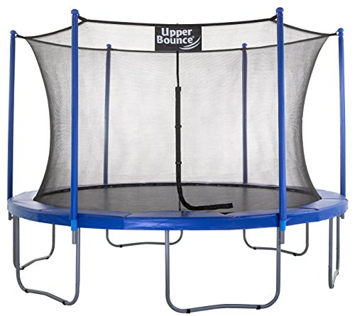 Upper Bounce Trampoline and Enclosure Set Equipped with The Easy Assemble Feature