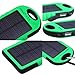 Dizaul Solar Charger, 5000mAh Portable Solar Power Bank Waterproof/Shockproof/Dustproof Dual USB Battery Bank Compatible with All Smartphones,iPhone,Samsung,Android Phones,Windows Phones,GoPro,GPS