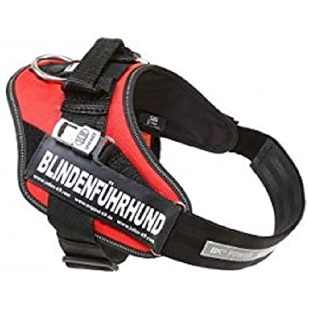 IDC Guide Dog Harness without Handle, Size: 1, Red