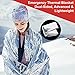 SUMPRI Mini First Aid Kit -Hard Shell Case Camping First Aid Kit -Compact & Lightweight Emergency Medical Supply -Thermal Blanket for Backpacking, Hiking, Travel, Home, Outdoor Or Car -80 Piecesthumb 2
