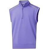 M MAELREG Golf Vests For Men Dry Fit Lightweight Moisture Wicking Performance Sports Breathable Golf 1/4 Zip Pullover Men