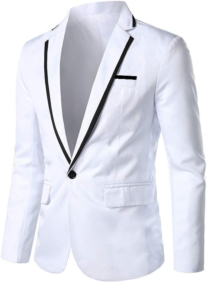 Blazer,Autumn Winter Sale Plus Size Classic Casual Formal Slim Fit Solid V Neck One Button Business Party Tuxedo Jackets Suits Coat