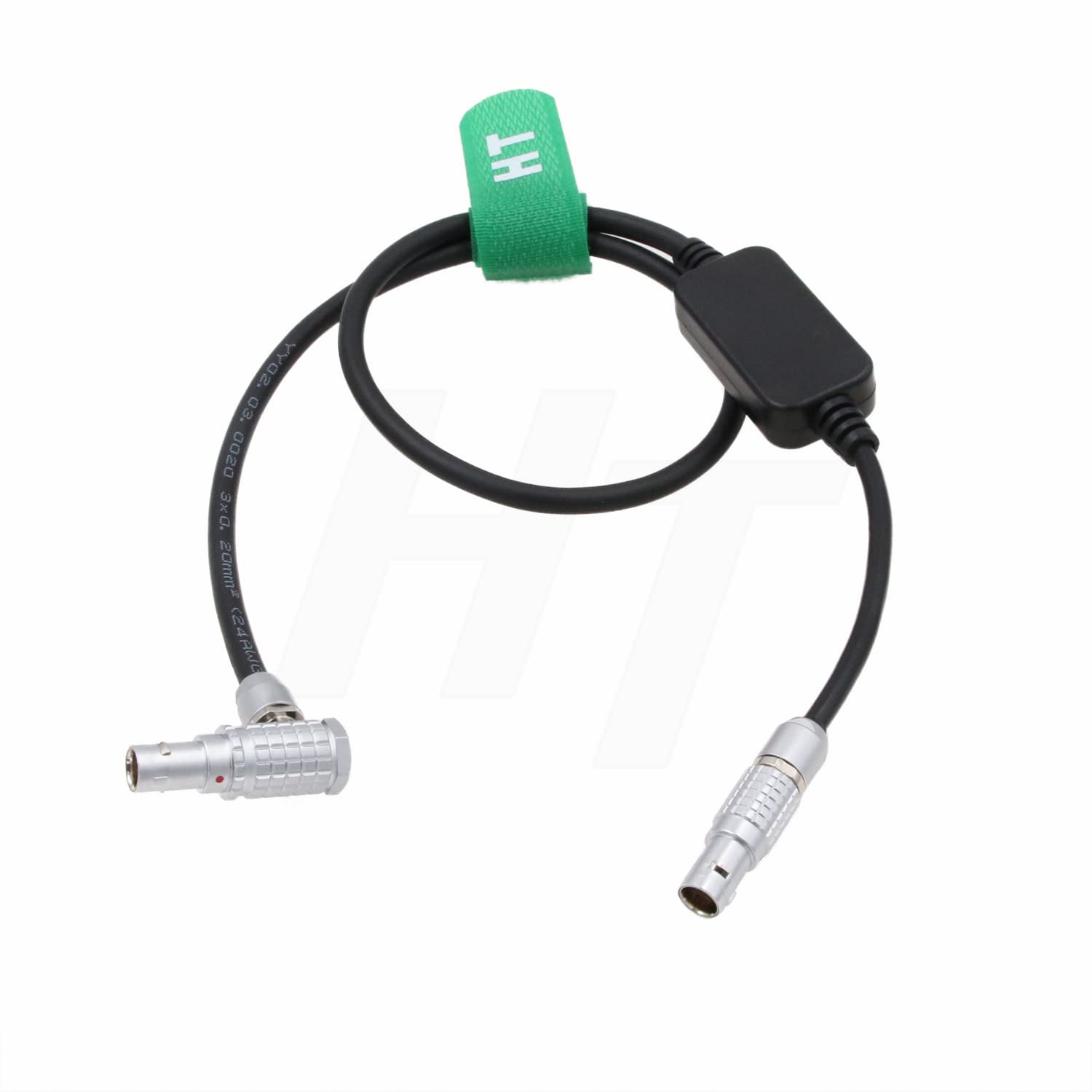 HangTon Control Cable for RED Komodo 6K Camera Right Angle 9 Pin to SmallHD Cine 7, Indie 7, 702 Touch Monitor 5 Pin 60cm