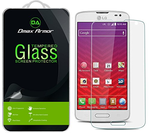 LG Volt Glass Screen Protector, Dmax Armor [Tempered Glass] 0.3mm 9H Hardness, Anti-Scratch, Anti-Fingerprint, Bubble Free, Ultra-clear