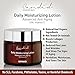Daily Moisturizer, Organic & Natural Facial Moisturizer for Face, Neck & Décolleté & Hands. Anti Aging Cream with 15% Vitamin C for Collagen, Wrinkles & Hydrate Skin Effectively, by Candid Essentials®