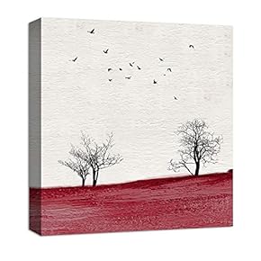 Abstract Blackground Tree Pop up Painting Artwork for Home Framed