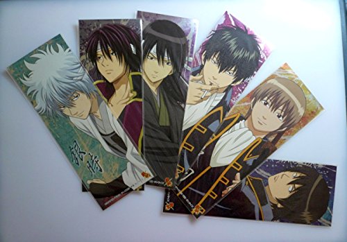 銀魂メタルステッカー6枚セット白夜叉坂田銀時高杉晋助桂小太郎攘夷派攘夷志士土方十四郎沖田総悟山崎退真選組の買取価格 相場 高価買取なら買取一括比較のウリドキ