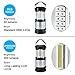 Odoland 4 Pack LED Lantern, 2-in-1 300 Lumen LED Camping Lantern Handheld Flashlights, Camping Gear Equipment for Outdoor Hiking, Camping Supplies, Emergencies, Hurricanes, Outages