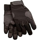 Rock-N-Rescue Rope Master Gloves-Version II, Lightweight, Breathable,Stretchable, Nylon Construction for Dexterity and Comfort, Leather Reinforced Palms for Protection, Small