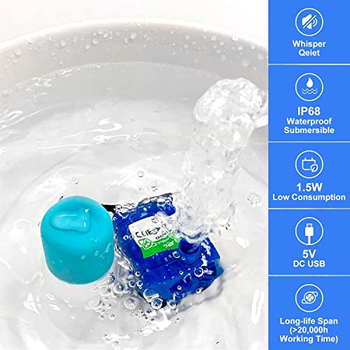 Cepheus Replacement Pump for Cat Water Fountain Extreme Silent Pet