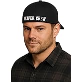 Reaper Crew Baseball Cap - Everyday Wear & Jax Teller Costume Hat Embroidered - Biker TV Show Motorcycle Rider Gift