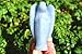 Zenergy Gems Selenite Charged Hand Carved Natural Angelite Crystal XL 3