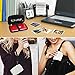 Fintie Protective Case for HP Sprocket Plus Photo Printer - Hard EVA Shockproof Portable Carrying Bag Storage Pouch with Inner Pocket/Removable Strap - White