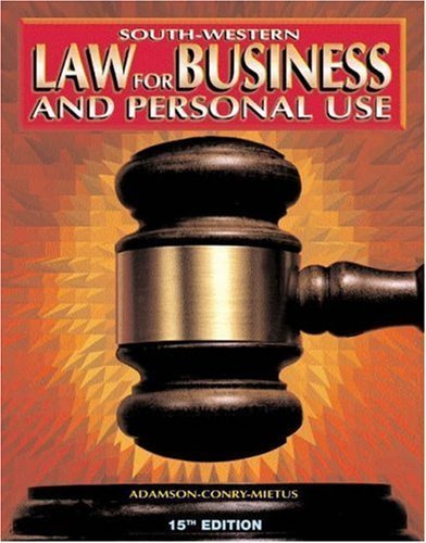 Law For Business And Personal Use 18e Pdf 33+ Pages Solution [2.2mb] - Updated 