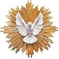 Divine Spirit Pendant Holy Spirit Sculpture Wall Mounted Divine Eagle(8 Inch)