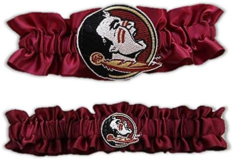 Florida State Satin Garter Set "One to Keep,One to Throw"