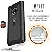 URBAN ARMOR GEAR [UAG Motorola Moto G5 Plus [5.2-inch Screen] Outback Feather-Light Rugged [Black] Military Drop Tested Phone Case