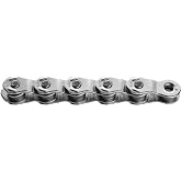 KMC: HL710 - Half Link Nickel Plated BMX Chain in Silver (Boxed)-Silver -1/8"