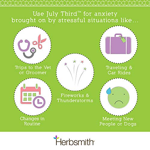 Herbsmith July Third Canine Calming Chews Calming Herbs for Dogs