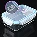 [16 Pieces]Glass Meal Prep Containers Airtight Lids-BPA Free, Assorted Size, Glass Food Storage Containers, Glass Lunch Containers