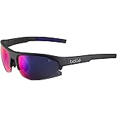bollé BS004002 Bolt 2.0 S Oval Sunglasses, Titanium Matte - Volt+ Ultraviolet Cat 3