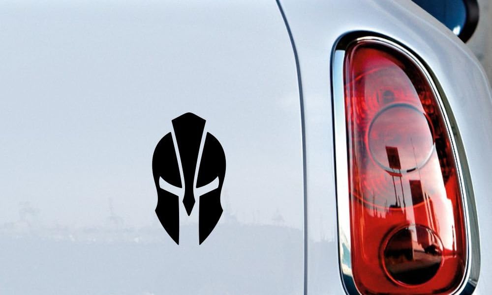 Spartan Helmet Version 9 Car Vinyl Sticker Decal Bumper Sticker for Auto Cars Trucks