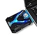 TekHome Super Vacuum Fan Laptop Cooler, Cooling Gaming Mate, High Compatibility w/ 4 Junction Shrouds, Adjustable Wind Speed, Reusable Tape, Power Saving, Make Your Laptop As Cool As A Cucumber.