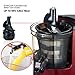 BuySevenSide best juicer Extractor for Low speed extraction produces up to 98% fresh juice with No waste on fruits or vegetables and No harm to vitamins