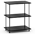 Salamander Designs A3/B Archetype Audio/Video Shelf, 3.0 - Black