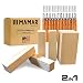 MAMAR Pine Wood Carving Whittling Kit - 12 Piece SK10 Carbon Steel Tools and 5 Large Wood Blocks Bundle - Whittlers Pick - Preferred Choice for Adults and Kids - Great Learning Set for Beginner or Pro