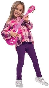 Simba My Music World Pink Electronic Guitar 56cm Metal Strings Ages 4+ view 3