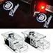 Grolish Cree Led 4 piece Car Door LED Logo Projector Lights for Cadillac SRX XTS ATS