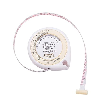 Fdit Mini Lightweight Portable Accurate Measurement Rolling Ruler Tape Measure Band Tape for Body Clothing