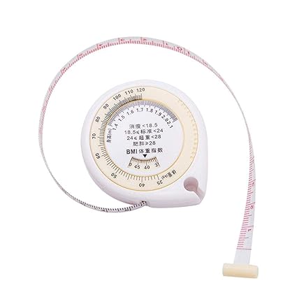 Fdit Mini Lightweight Portable Accurate Measurement Rolling Ruler Tape Measure Band Tape for Body Clothing