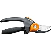 Fiskars 391041-1001 Pruning Shears PowerGear2 Pruner, Steel