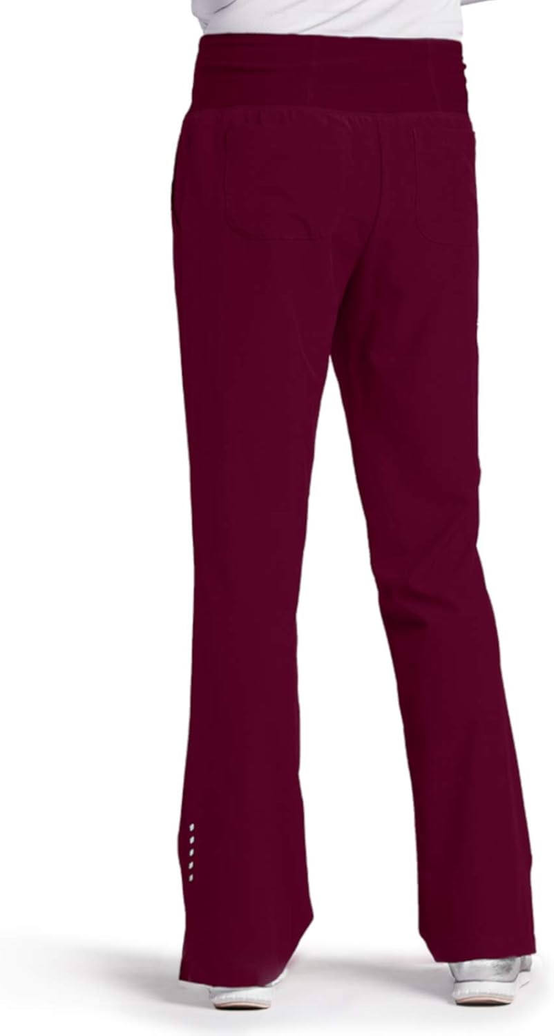BARCO ONE 4-Pocket Cargo Track Pant for Women– Straight Leg Medical Scrub Pant: Clothing
