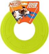 Nerf Dog 10in Atomic Flyer Green