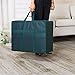YunKo Storage Bag Clothes Storage Bins Beddings Blanket Bag Closet Organizer Storage Containers House Moving Bag Travelling Bag College Carrying Bag Camping Bag (Army Green)