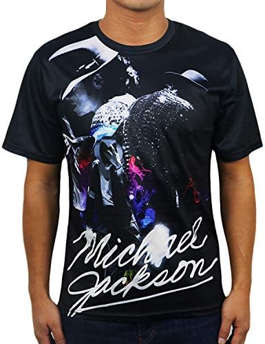 Michael Jackson King of Pop Shirt 3D Print Unisex Short Sleeve T-Shirt