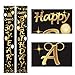 2 Pieces 30th Birthday Party Decorations Cheers to 30 Years Banner 30th Party Decorations Welcome Porch Sign for 30 Years Birthday Supplies (30th Birthday)