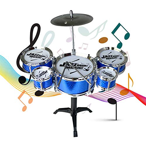 SKLOER Kids Drum Set Toddler Instrument Set Educational Percussion