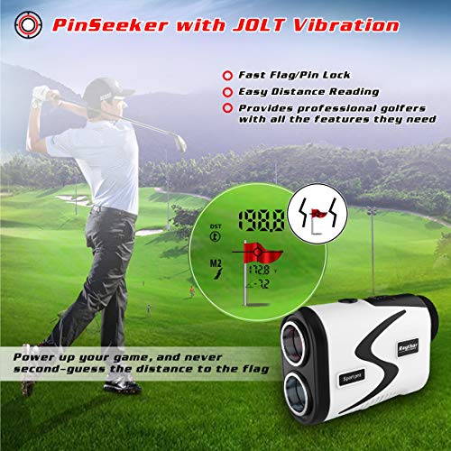 image for Raythor Golf Rangefinder,6X Rechargeable Laser Range Finder 1000 Yards