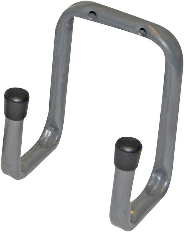 Silverline 250763 Double Storage Hook 70mm Steel Corrosion-Resistant Workshop