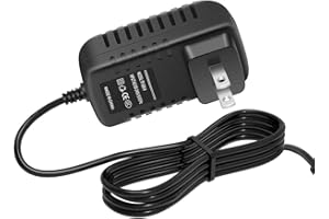 K-MAINS AC Adapter Charger Power Cord Replacement for AtGames Sega Genesis Flashback 85 Built-in Games - Black FB3680