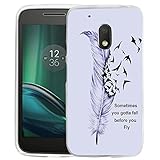 Moto G4 Play Case, Harryshell Slim Tpu Gel Skin Flexible Soft Rubber Case Cover Protective for Motorola Moto G4 Play