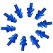 BESTCYC Set of 10 Pairs(20pcs) Soft and Flexible Silicone Earplugs Ear Plug for Swimmers Swimming