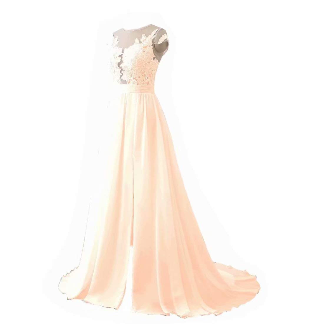 Chady-Wedding-Dress-Chiffon-Beach-Wedding-Dresses-2019-lace-Back-Long-Tail-Wedding-Gowns-Bride-Dresses-Champagne