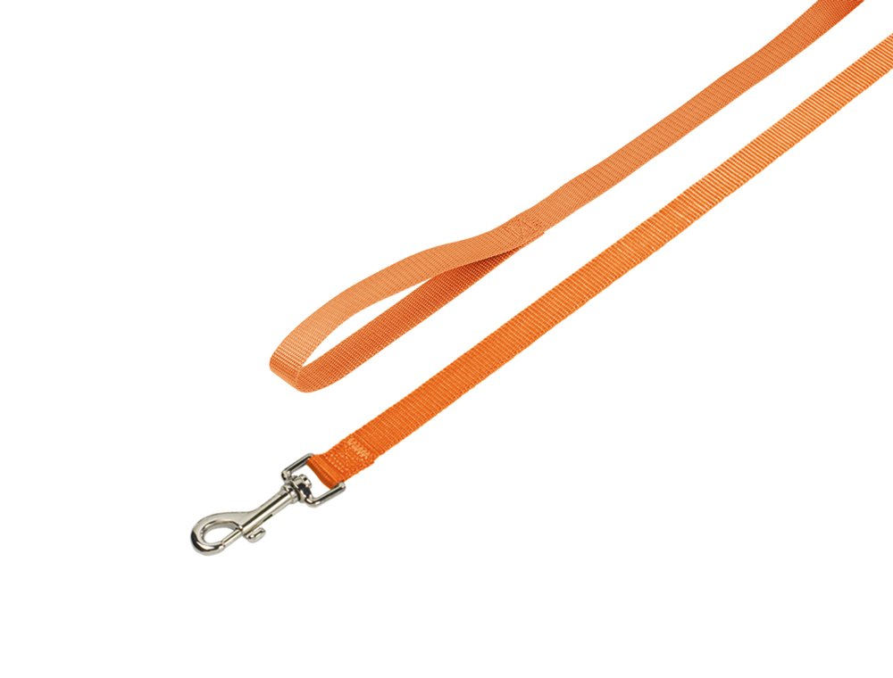 Nobby Classic Dog Leash, 120 cm Length x 20 mm Width, Orange