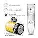 YIHONG Pet Clippers, Professional Cordless Electric Dog Clippers Rechargeable Dog Hair Clippers Low Noise Pet Trimmers Grooming Trimming Kit Tool Set (White)